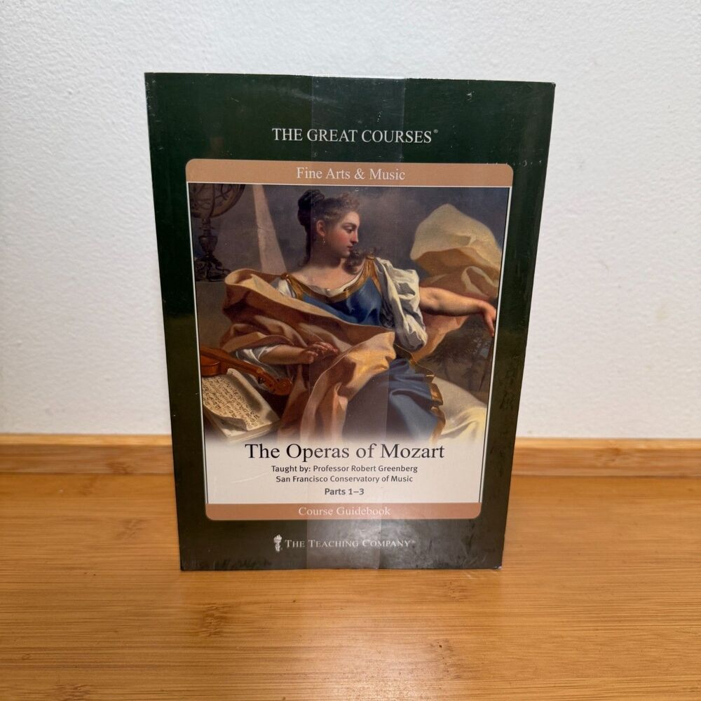 The Great Courses Operas of Mozart Parts 1-3 Audio CD Set Sealed